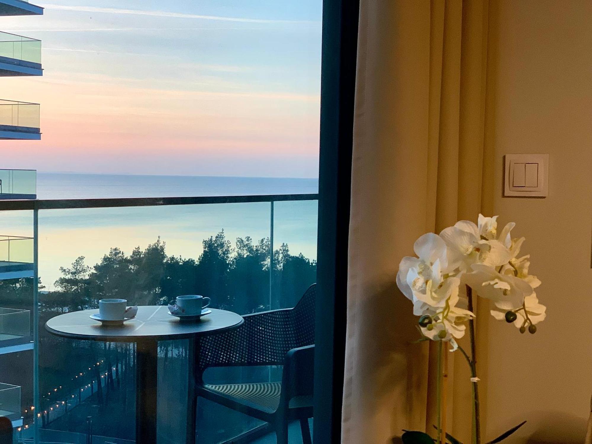Ferienwohnung Blue Reef 6Th Floor Sea View Misdroy Exterior foto