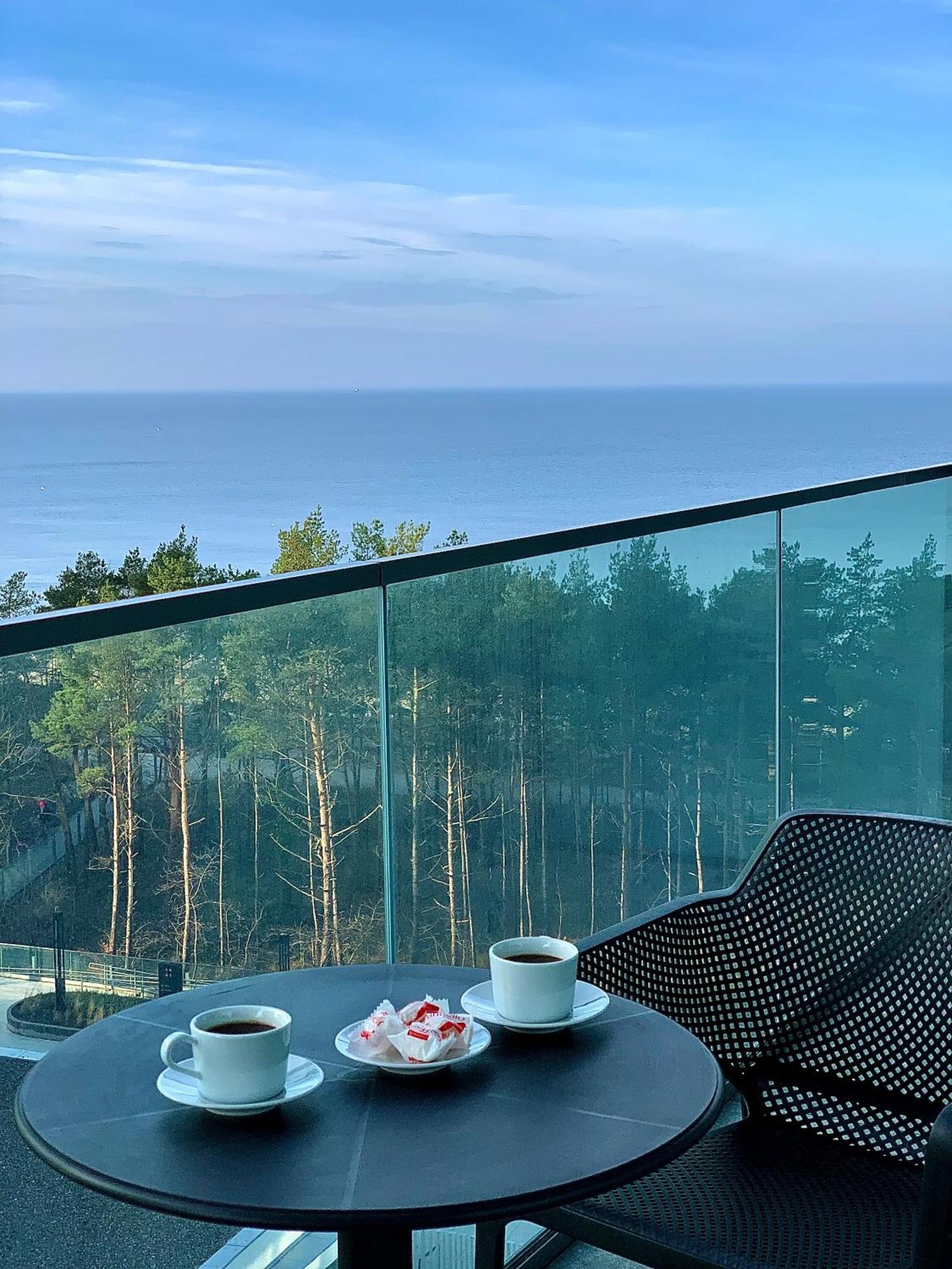 Ferienwohnung Blue Reef 6Th Floor Sea View Misdroy Exterior foto
