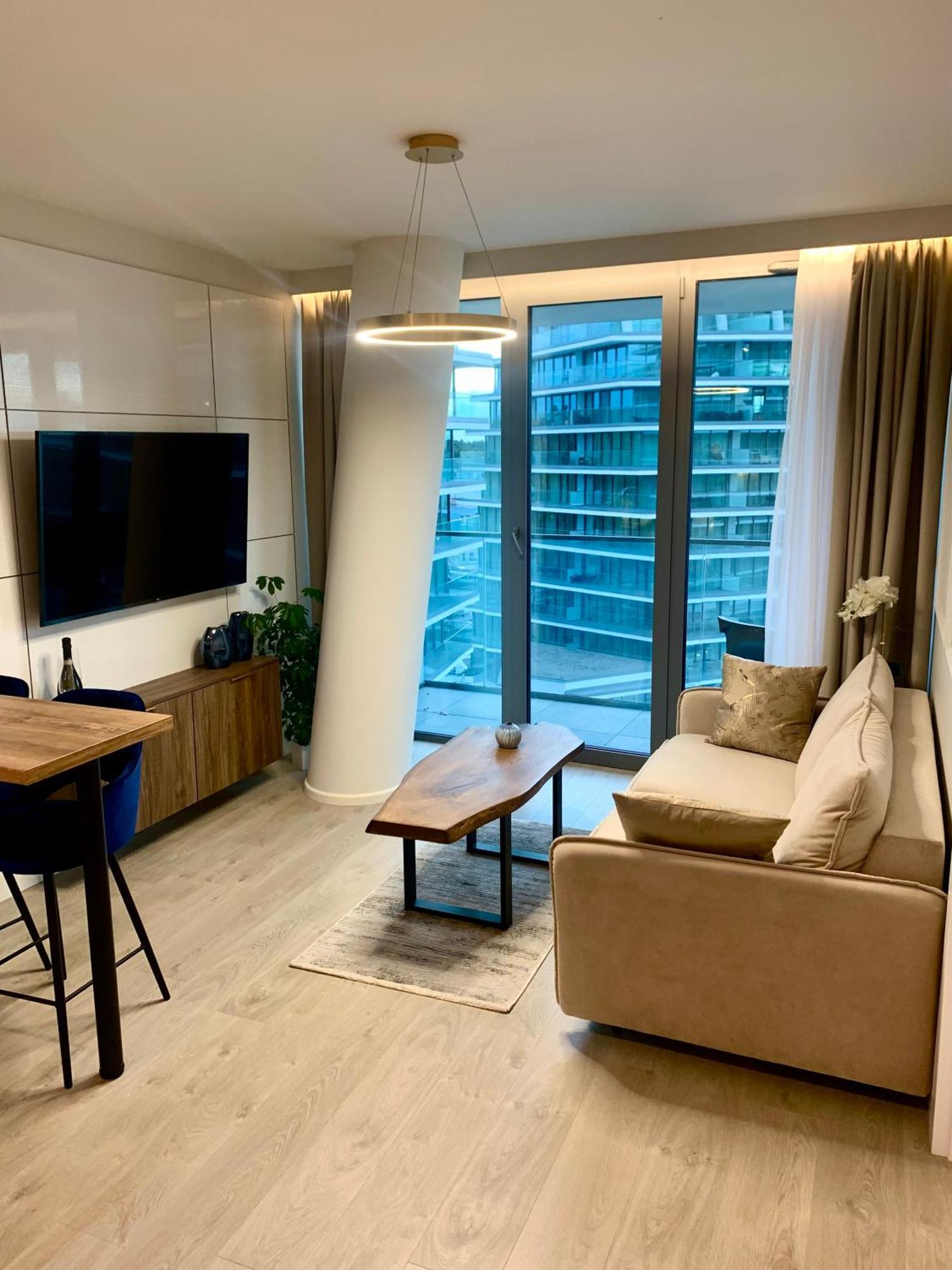 Ferienwohnung Blue Reef 6Th Floor Sea View Misdroy Exterior foto