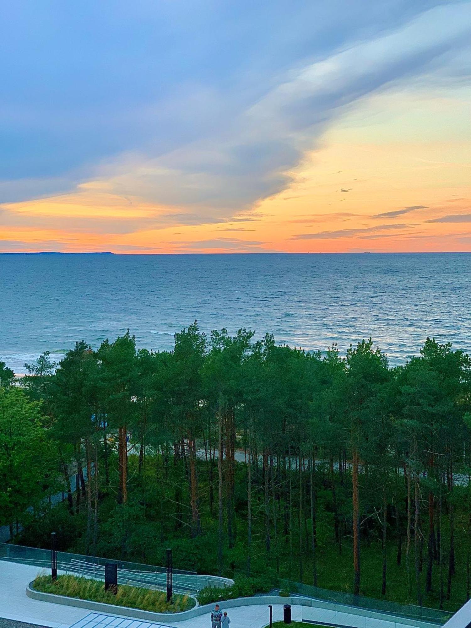 Ferienwohnung Blue Reef 6Th Floor Sea View Misdroy Exterior foto